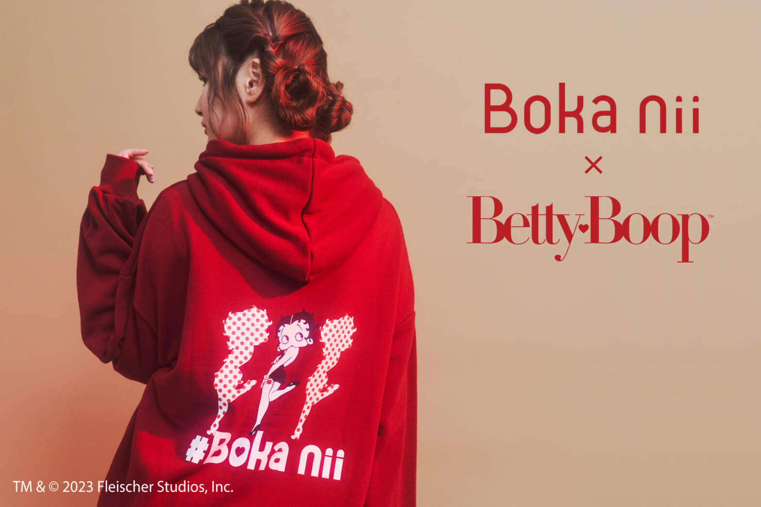 クリエイター“かす”のアパレルブランド『Boka nii』（ボカニー）バレンタインシーズンに限定コラボコレクションが登場！『Boka nii×Betty Boop™コラボコレクション』発売